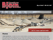Tablet Screenshot of bjoinlimestone.com